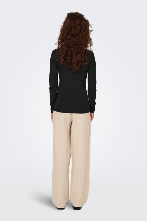 Only onlea l/s 2-way deep neck top jrs n